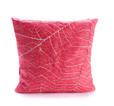 Coral Pink Throw Pillow, Design, Mikabarr, Art Urbane