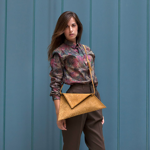 Tabac Large Asymmetric Bag, Fashion, Georgina Skalidi, Art Urbane