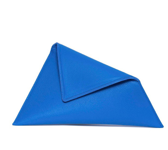 Blue Large Asymmetric Bag, Fashion, Georgina Skalidi, Art Urbane