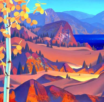 October Vista, Fine Art, John Revill, Art Urbane