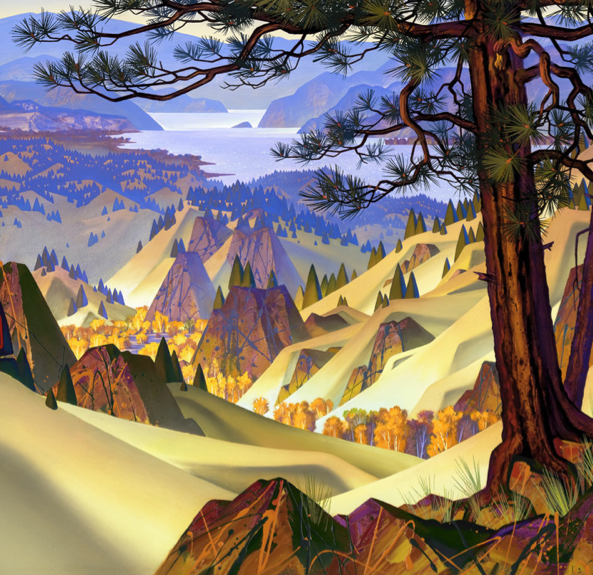 October Valley, Fine Art, John Revill, Art Urbane