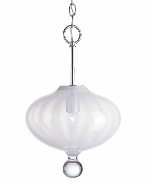 Alabaster Droplet, Handblown Glass, Design, Moshe Bursuker, Art Urbane