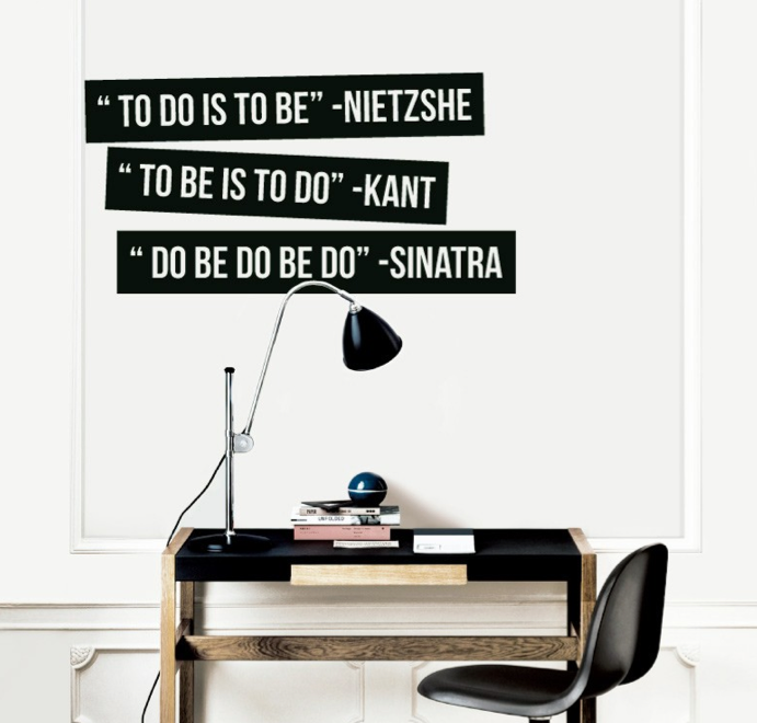 To Be To Do, Wall Art, MyVinilo, Art Urbane