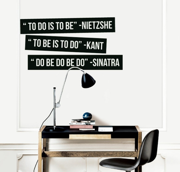 To Be To Do, Wall Art, MyVinilo, Art Urbane