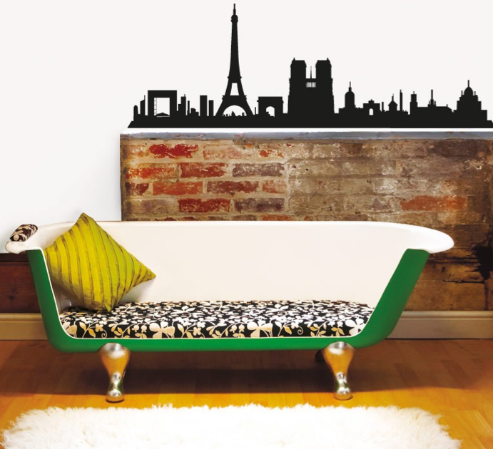 Paris Skyline, Wall Art, MyVinilo, Art Urbane