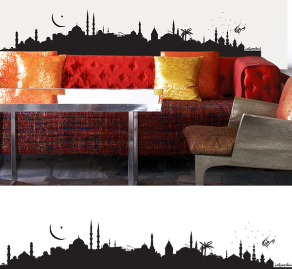 Istanbul Skyline XL, Wall Art, MyVinilo, Art Urbane