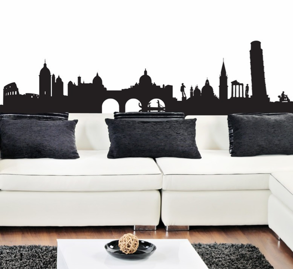 Italy Skyline XL, Wall Art, MyVinilo, Art Urbane