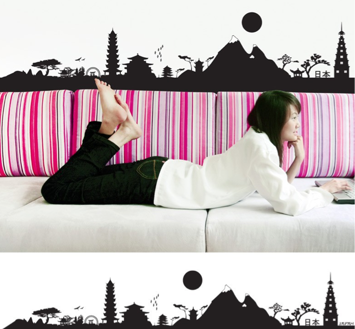 Japanese Skyline XL, Wall Art, MyVinilo, Art Urbane