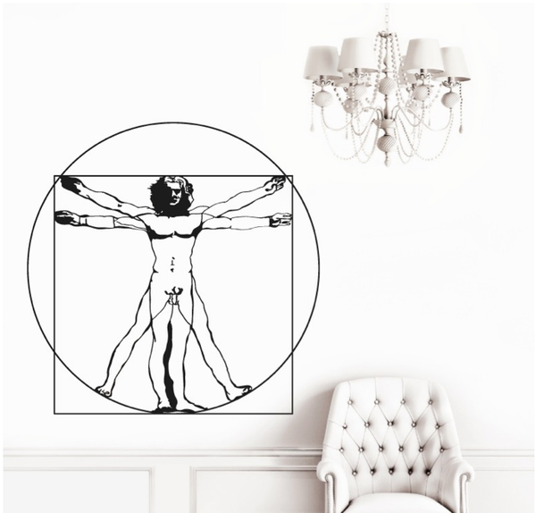 Vitruvius Man, Wall Art, MyVinilo, Art Urbane