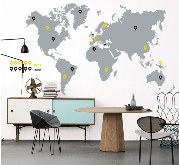 World Trip, Wall Art, MyVinilo, Art Urbane