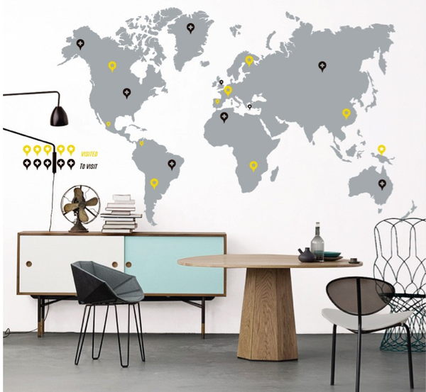 World Trip, Wall Art, MyVinilo, Art Urbane