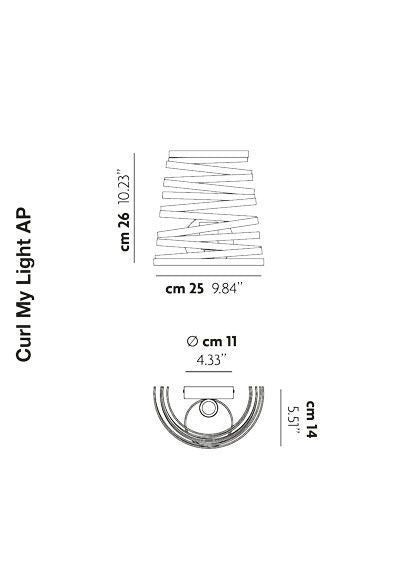 Curl My Light Wall, Design, Studio Italia Design, Art Urbane