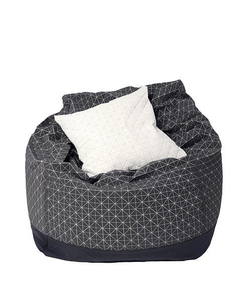 White Origami Pillow Cover, Design, Mikabarr, Art Urbane