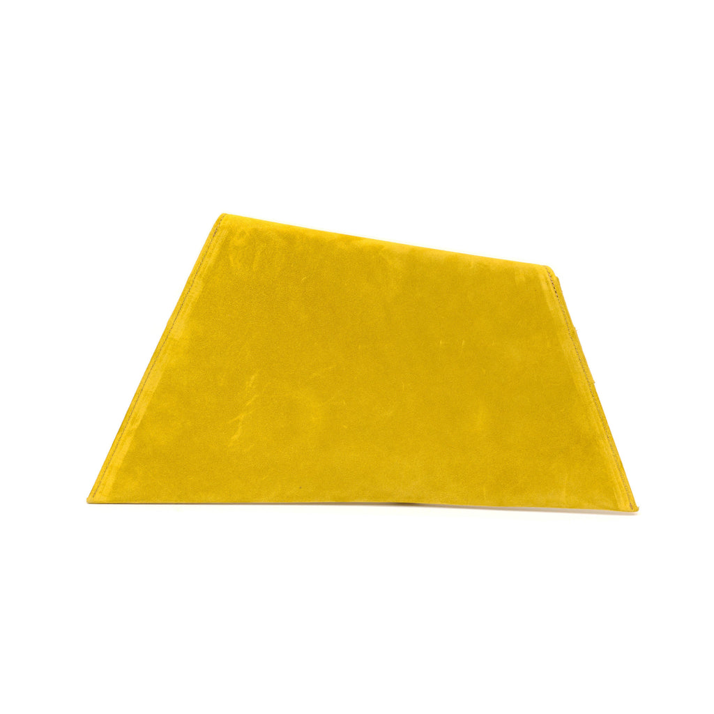 Ochre Asymmetric Clutch, Fashion, Georgina Skalidi, Art Urbane