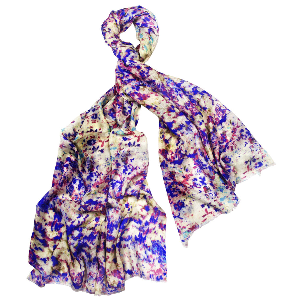 Anouska Purple Scarf, Fashion, Mitandio, Art Urbane