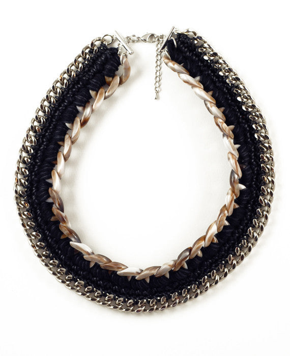 Beni Black Necklace, Jewelry, Andrea Bocchio, Art Urbane