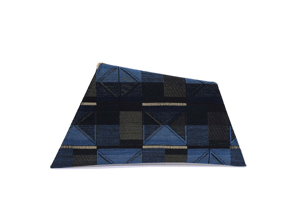 Blue Asymmetric Clutch, Fashion, Georgina Skalidi, Art Urbane