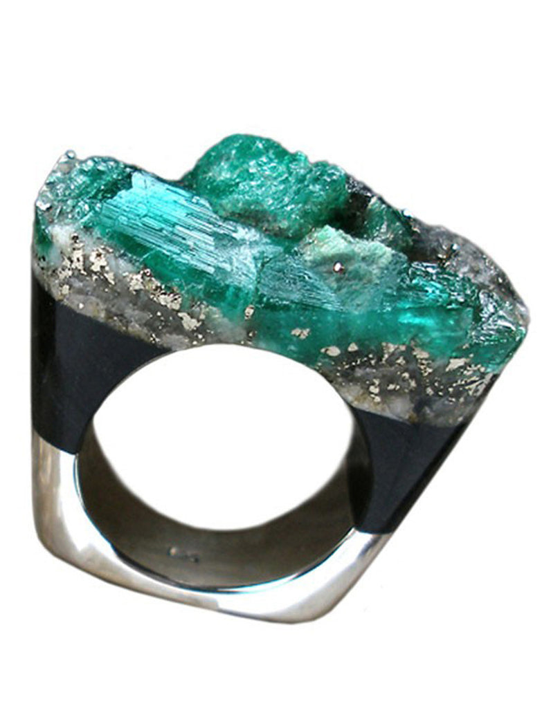 Emerald Ring, Delight, Jewelry, Pasionae, Art Urbane