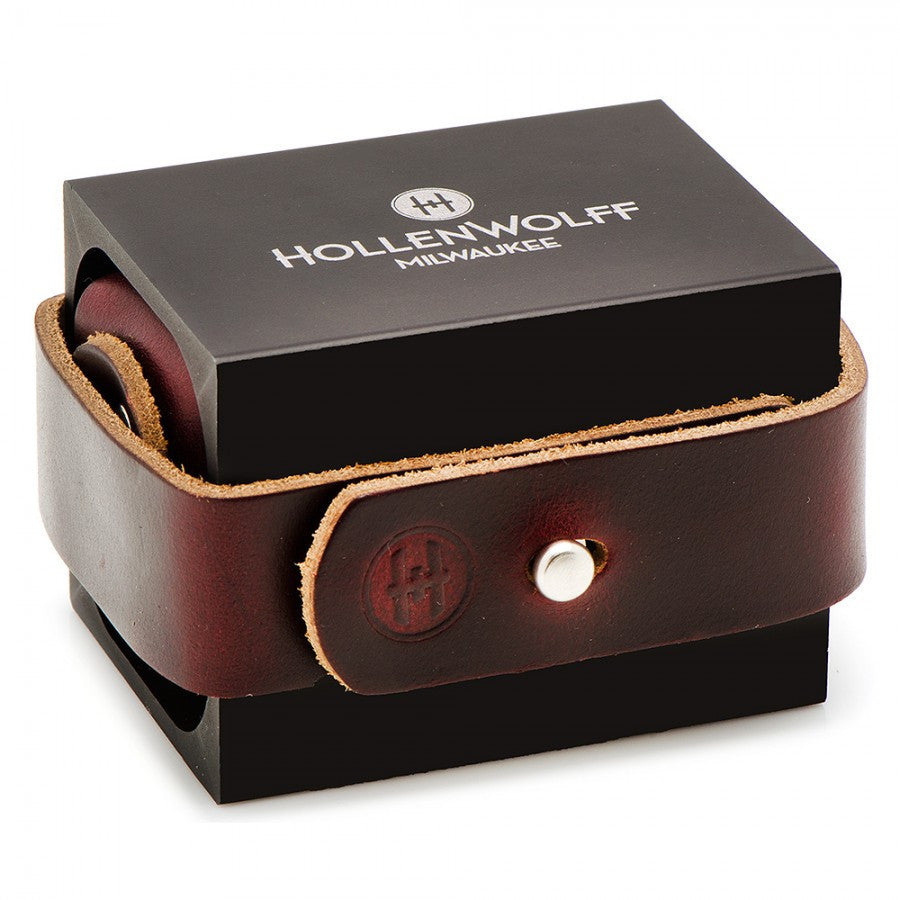 Round Scarab and Chrome Cufflinks, Design, HollenWolff, Art Urbane