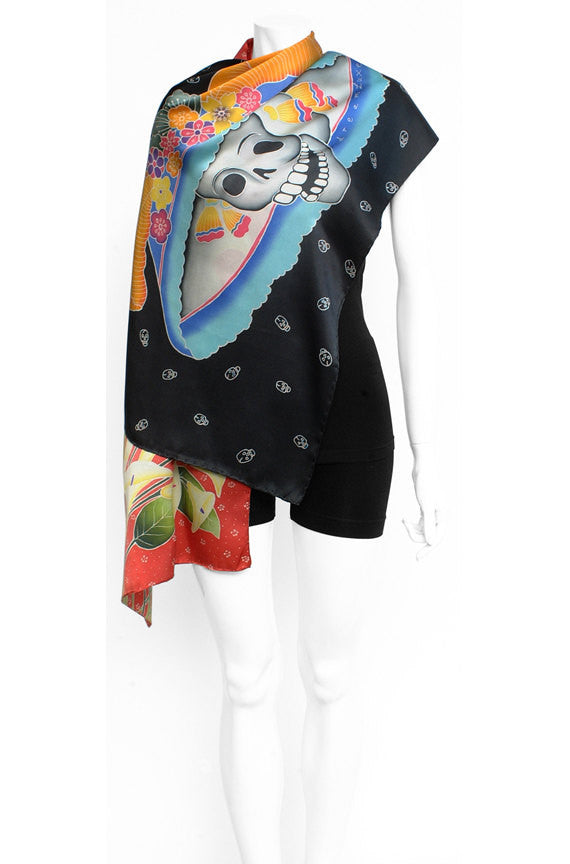 Hand Painted Silk Scarf XXI, Fashion, Dreamluxe, Art Urbane