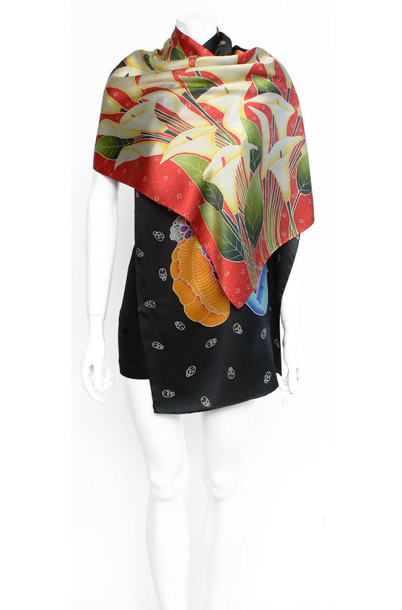 Hand Painted Silk Scarf XXI, Fashion, Dreamluxe, Art Urbane
