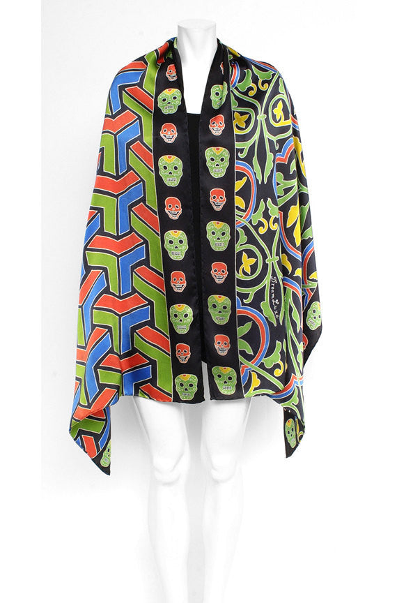 Hand Painted Silk Scarf I, Fashion, Dreamluxe, Art Urbane