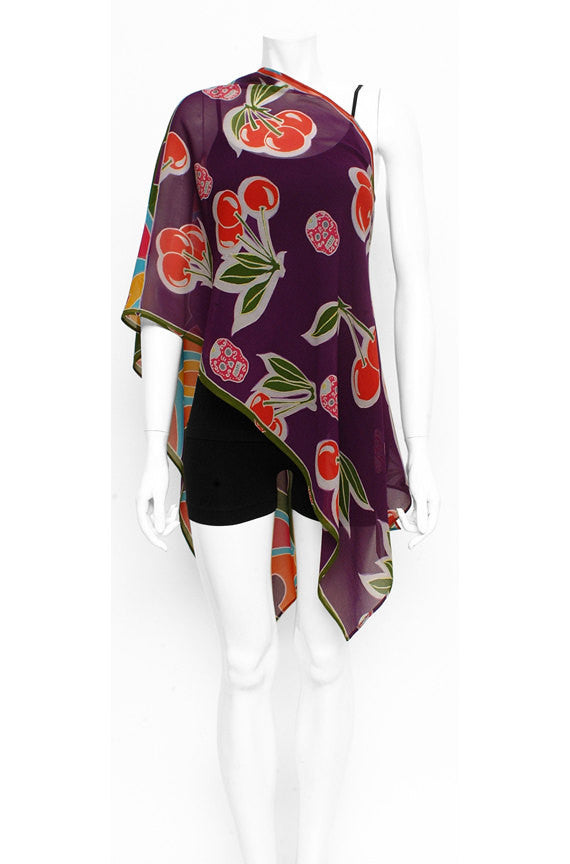 Hand Painted Silk Scarf III, Fashion, Dreamluxe, Art Urbane