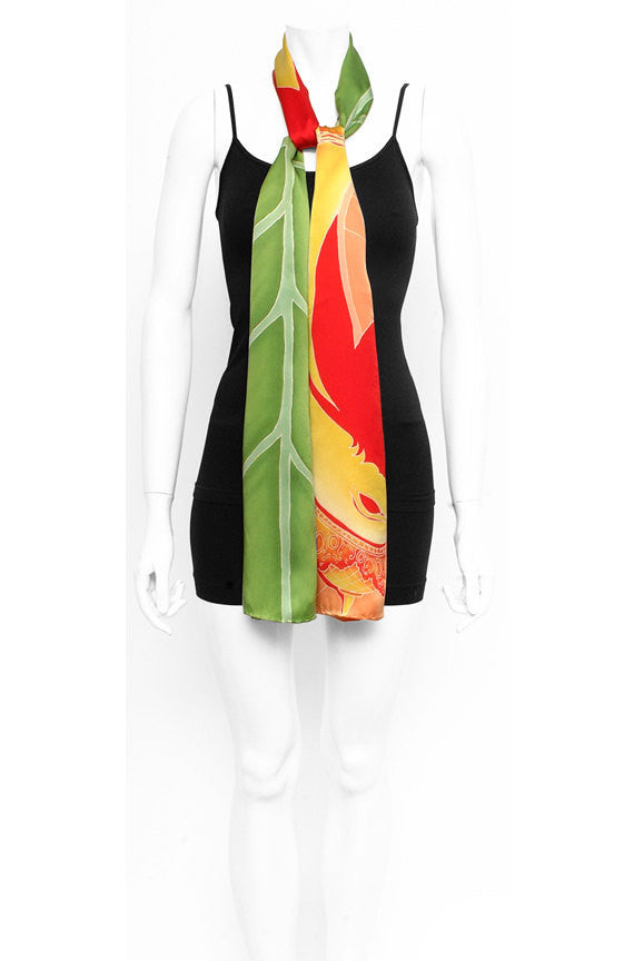 Hand Painted Silk Scarf XI, Fashion, Dreamluxe, Art Urbane