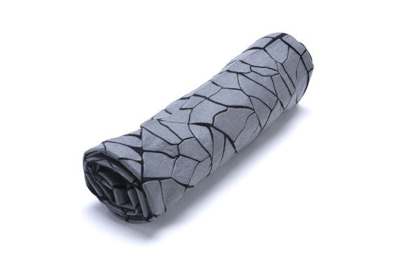 Grey Vein Throw Rectangle Pillow, Design, Mikabarr, Art Urbane