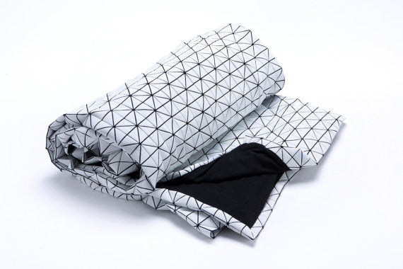 Folding A-Part Origami Throw, Design, Mikabarr, Art Urbane