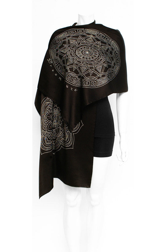 Hand Painted Silk Scarf XXVII, Fashion, Dreamluxe, Art Urbane