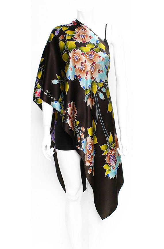 Hand Painted Silk Scarf XXIII, Fashion, Dreamluxe, Art Urbane