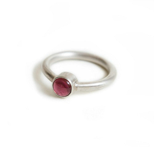 Pink Tourmaline Silver Ring, Jewelry, Joanna Morgan Designs, Art Urbane