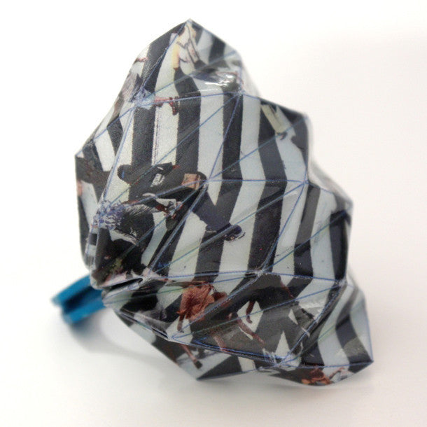 Fold Ring, street walking, Jewelry, Lital Mendel, Art Urbane