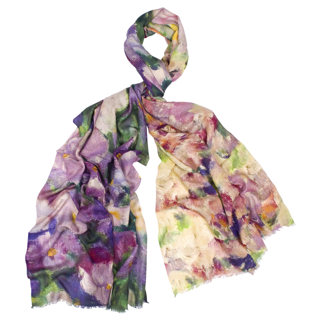 Monet Garden Scarf, Fashion, Mitandio, Art Urbane