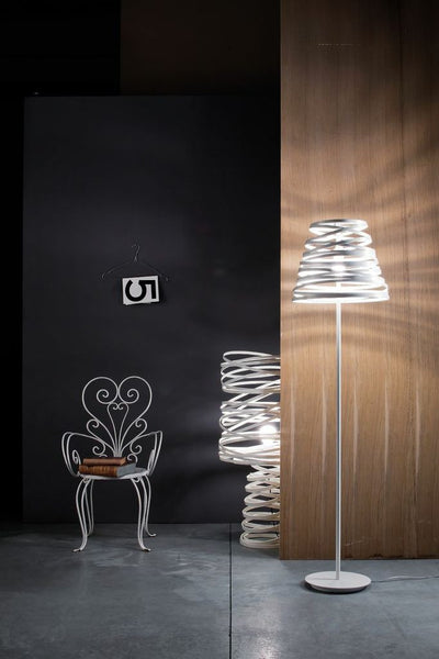 Curl My Light Floor Tall Lamp, Design, Studio Italia Design, Art Urbane