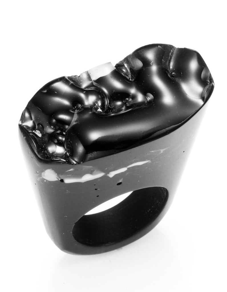 Murano Glass Ring, Cholera, Jewelry, Pasionae, Art Urbane