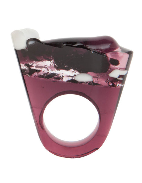 Murano Glass Ring, Jewelry, Pasionae, Art Urbane
