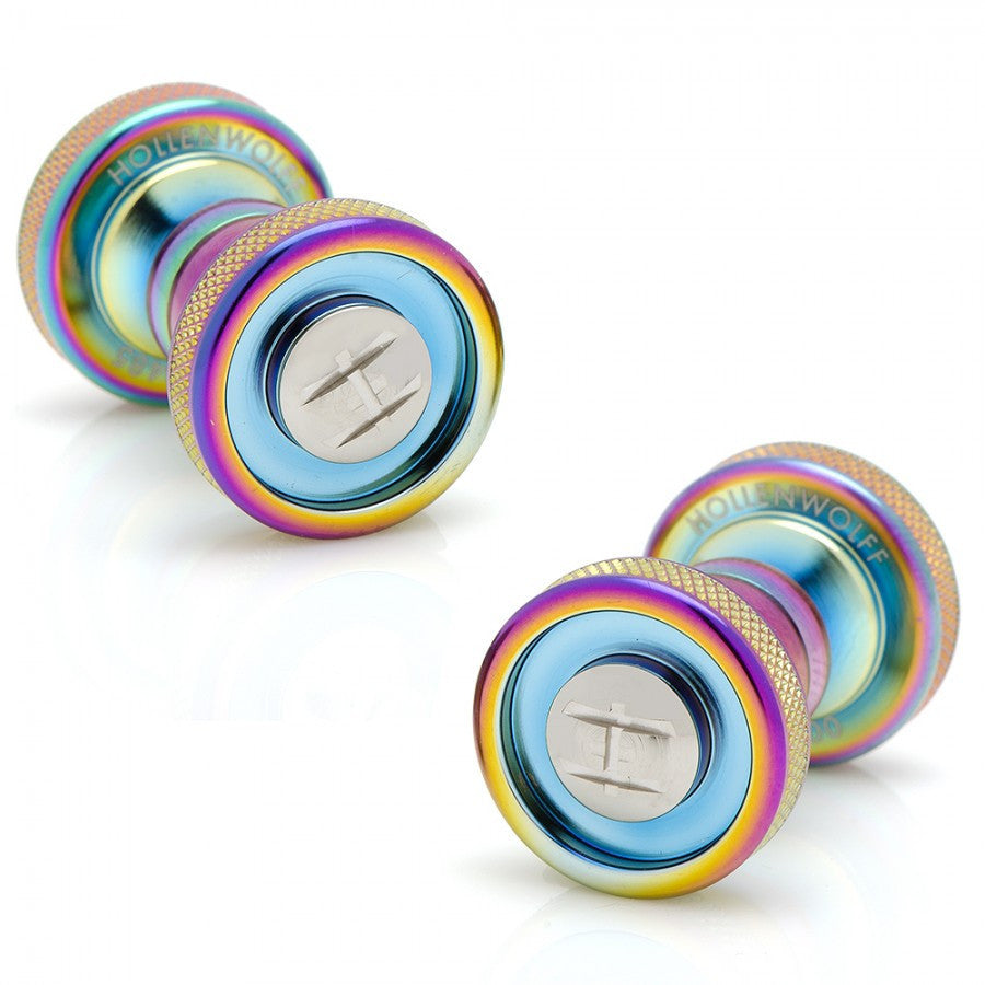 Round Scarab and Chrome Cufflinks, Design, HollenWolff, Art Urbane