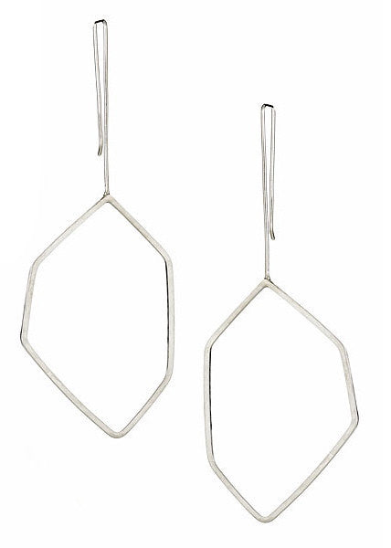 Iso Earrings in Sterling Silver, Jewelry, Vanessa Gade, Art Urbane