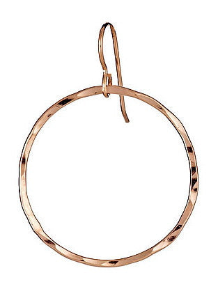 Rose Gold Hoop Earrings, Jewelry, Vanessa Gade, Art Urbane