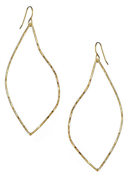 Paisley Hoops in Yellow Gold, Jewelry, Vanessa Gade, Art Urbane