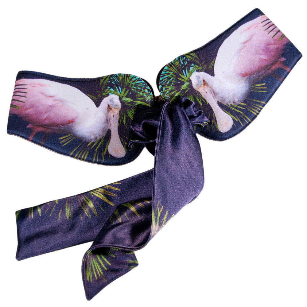 Pink Birds, Red Suns and Palmtrees, Fashion, Zafran, Art Urbane